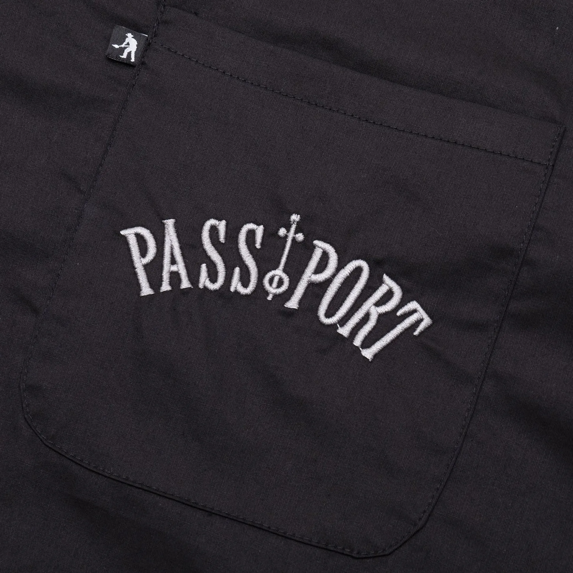 Pass~Port Sophomore Casual Shirt - Black