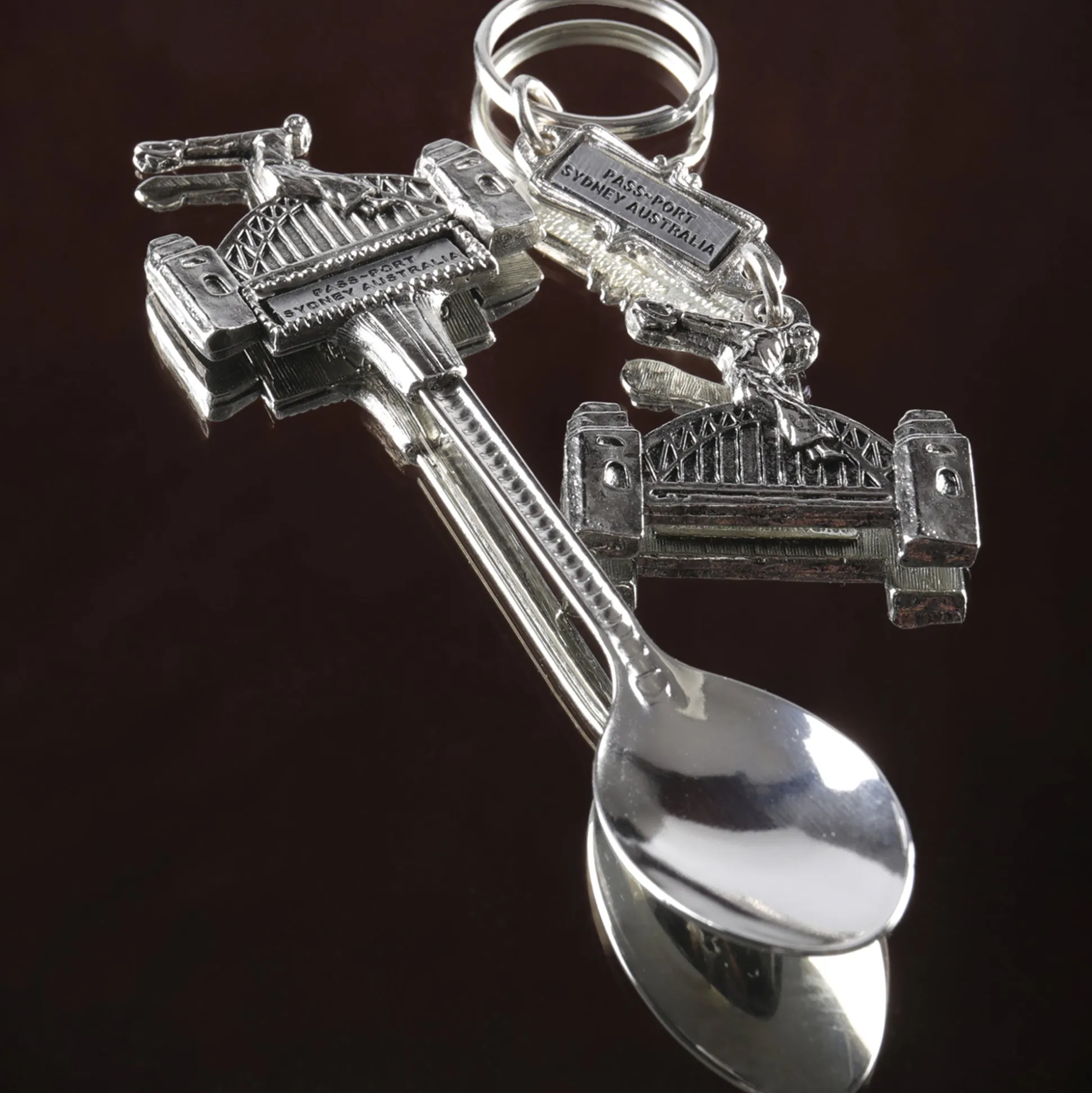 Pass~Port Store & Gallery Exclusive Ride The Harbour Keyring