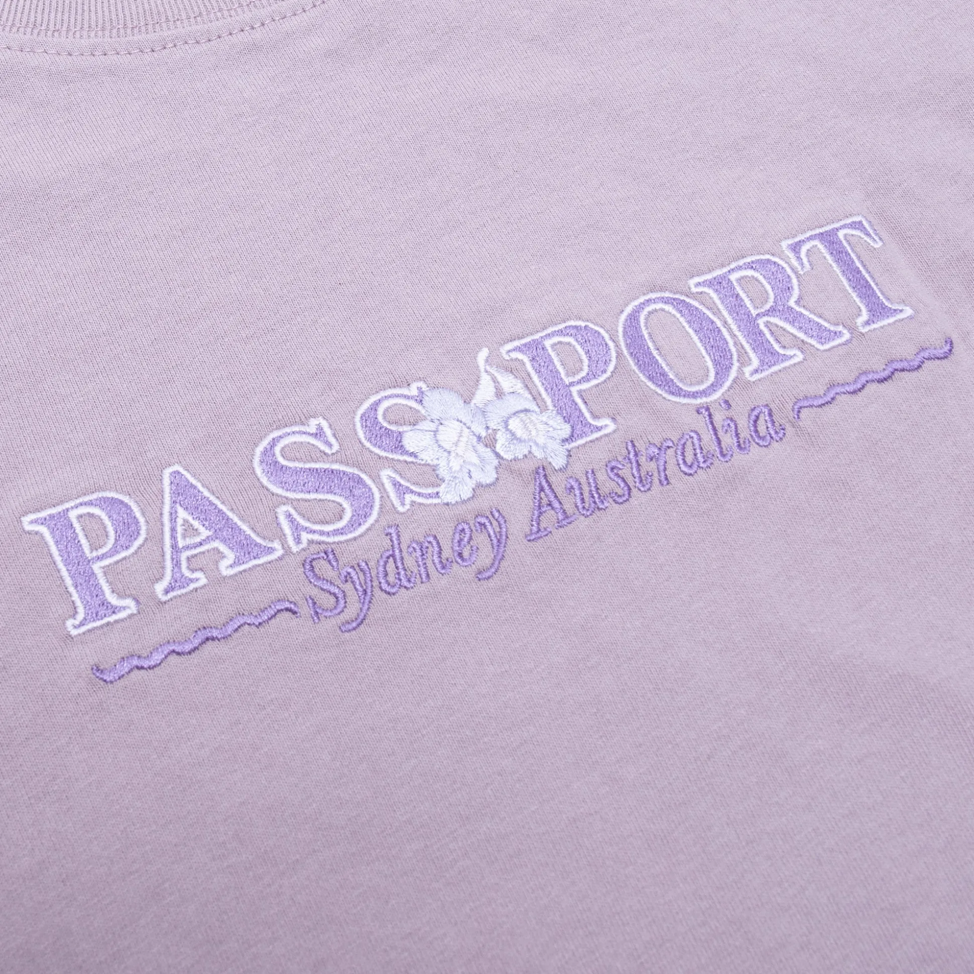 Pass~Port Store & Gallery Exclusive Jacaranda Tee - Dusty Lilac