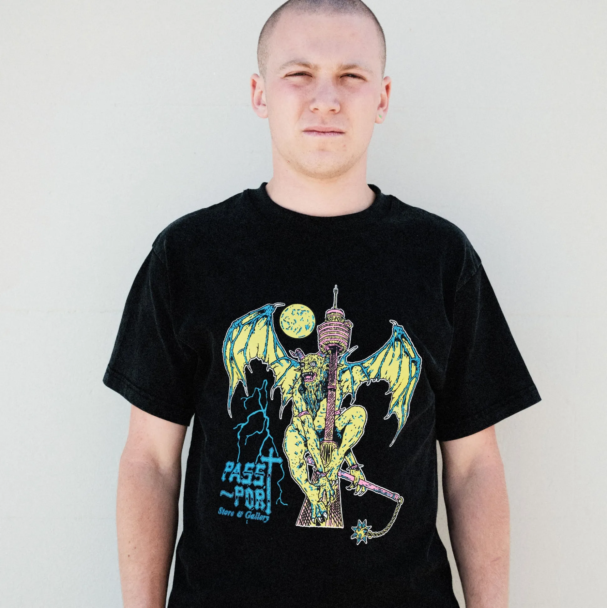 Pass~Port Store & Gallery Exclusive - French Centre Point Tower Tee -