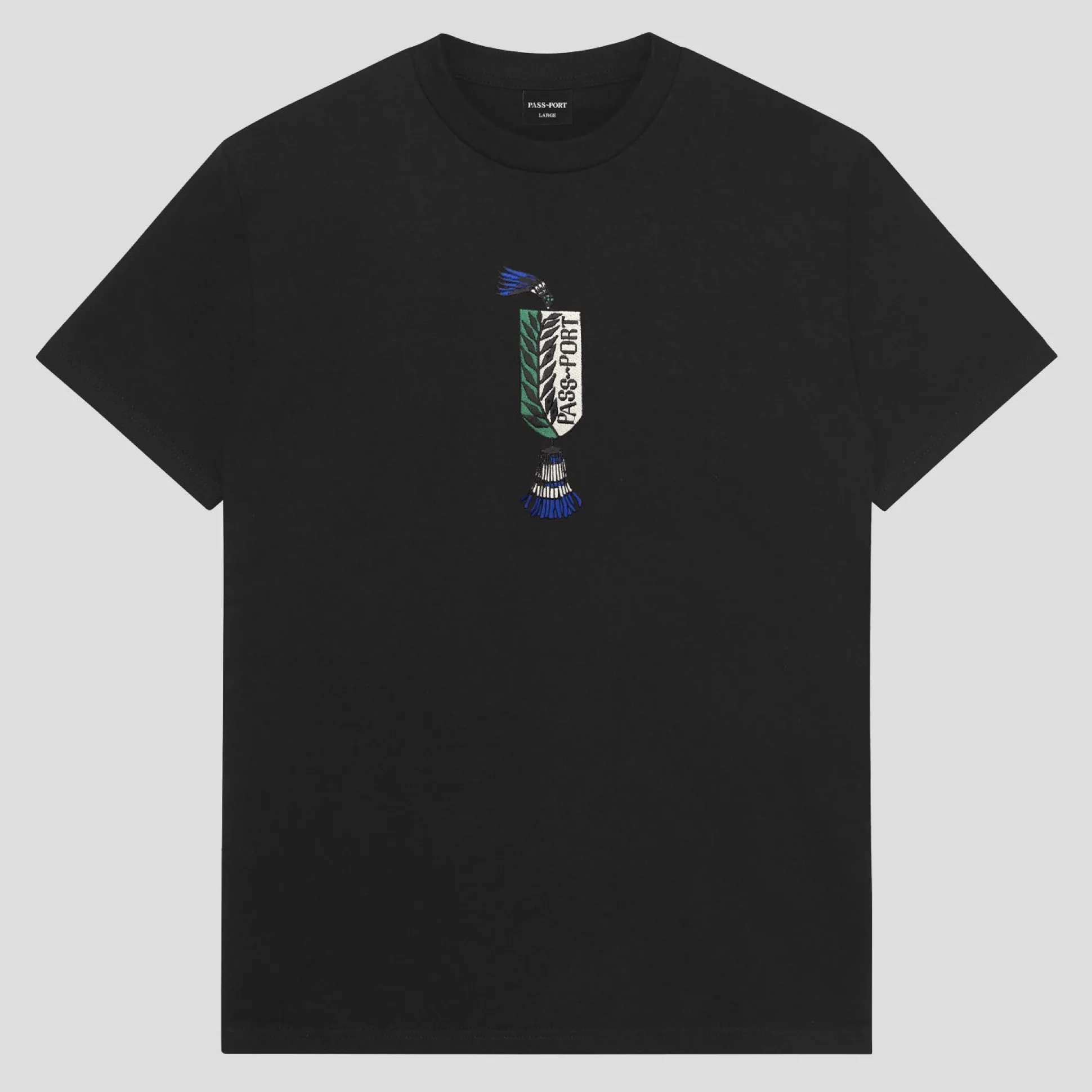 Pass~Port Tassle Tee - Black