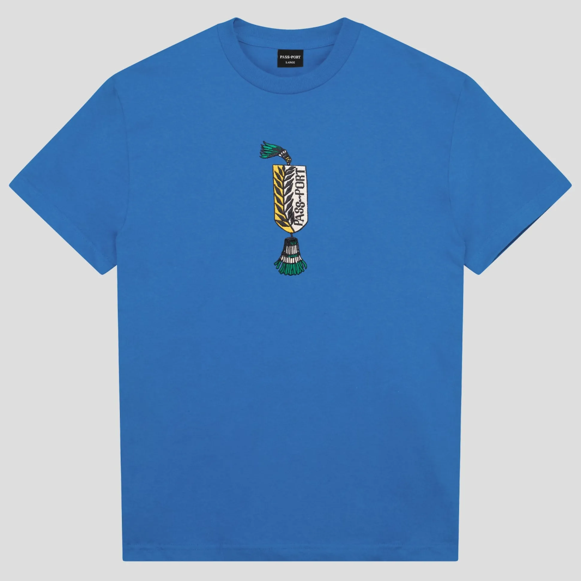Pass~Port Tassle Tee - Washed Royal