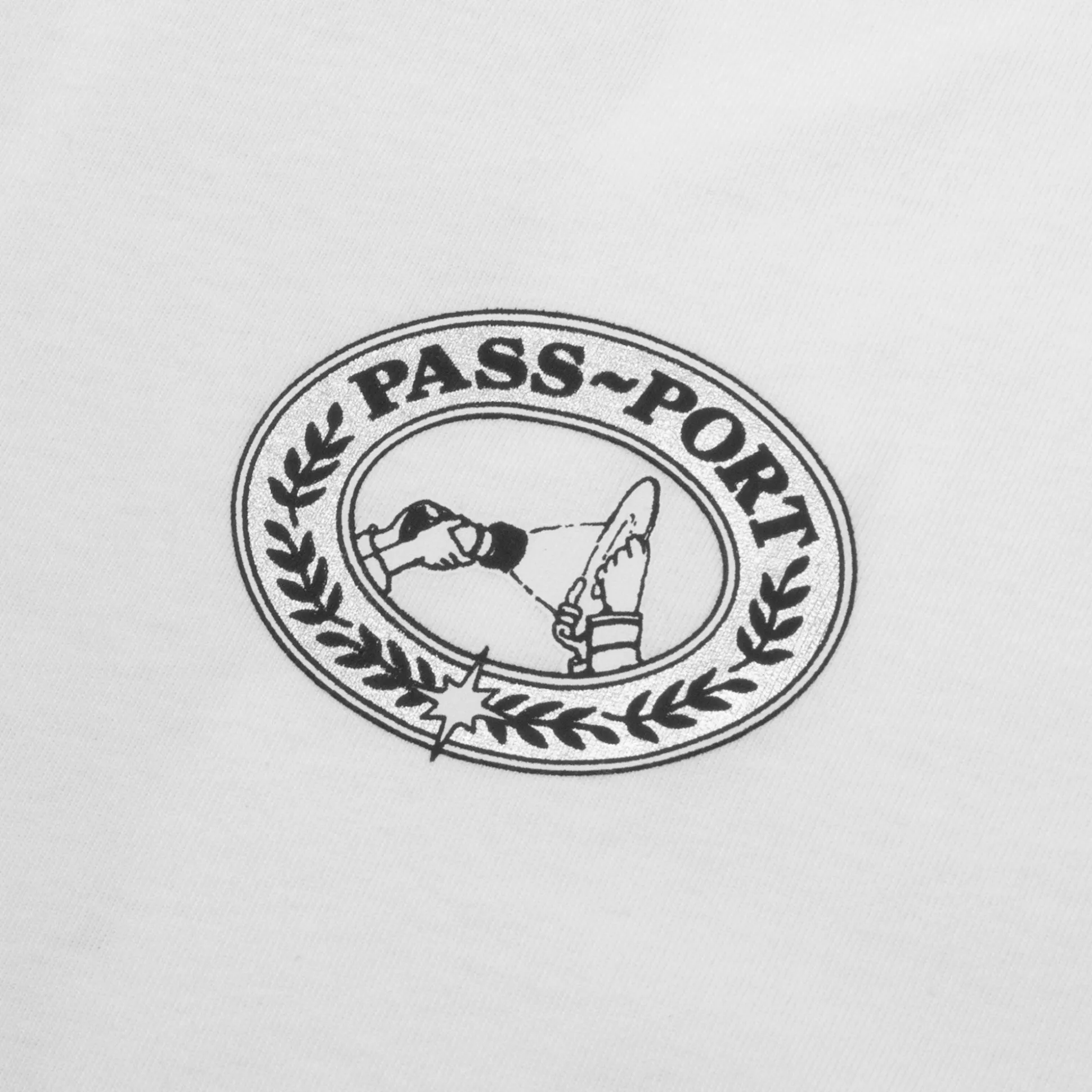 PASS~PORT "TEST STRIP" TEE WHITE