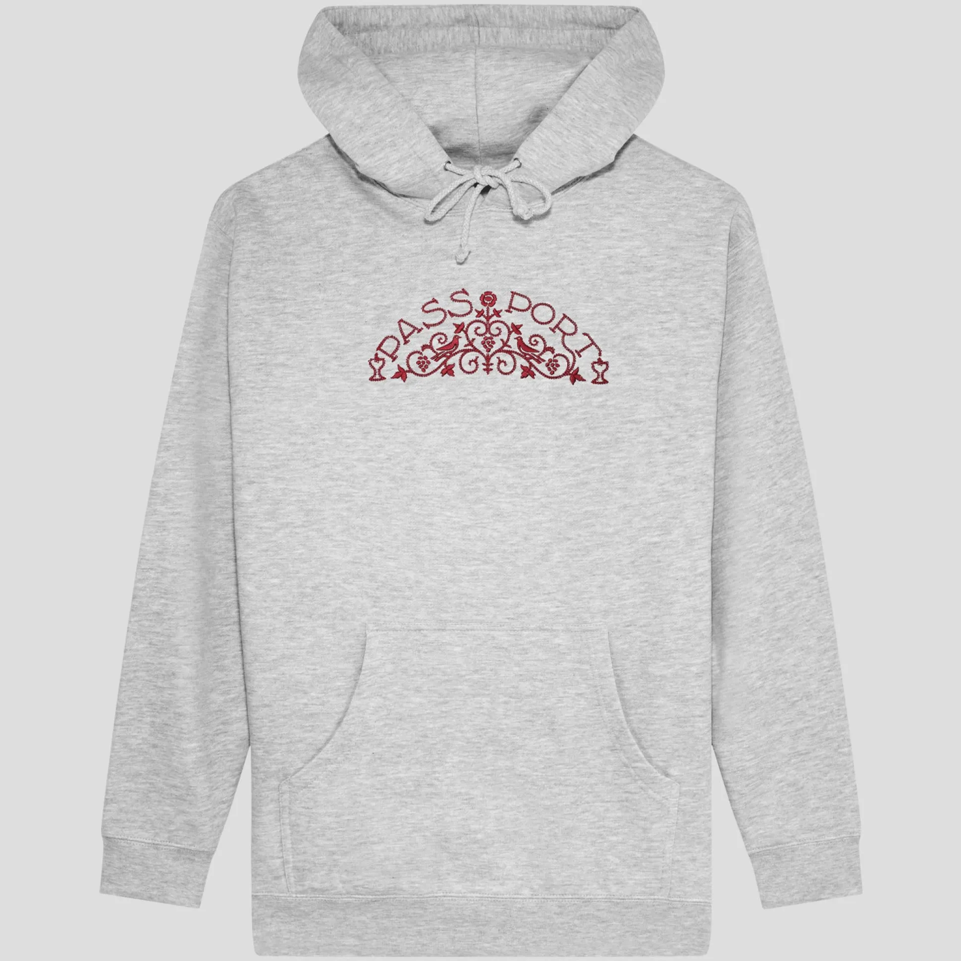 Pass~Port Vineyard Birds Hoodie - Ash