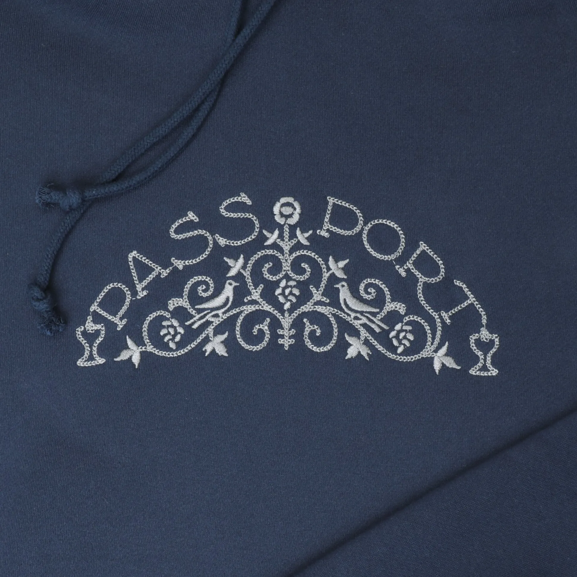 Pass~Port Vineyard Birds Hoodie - Navy