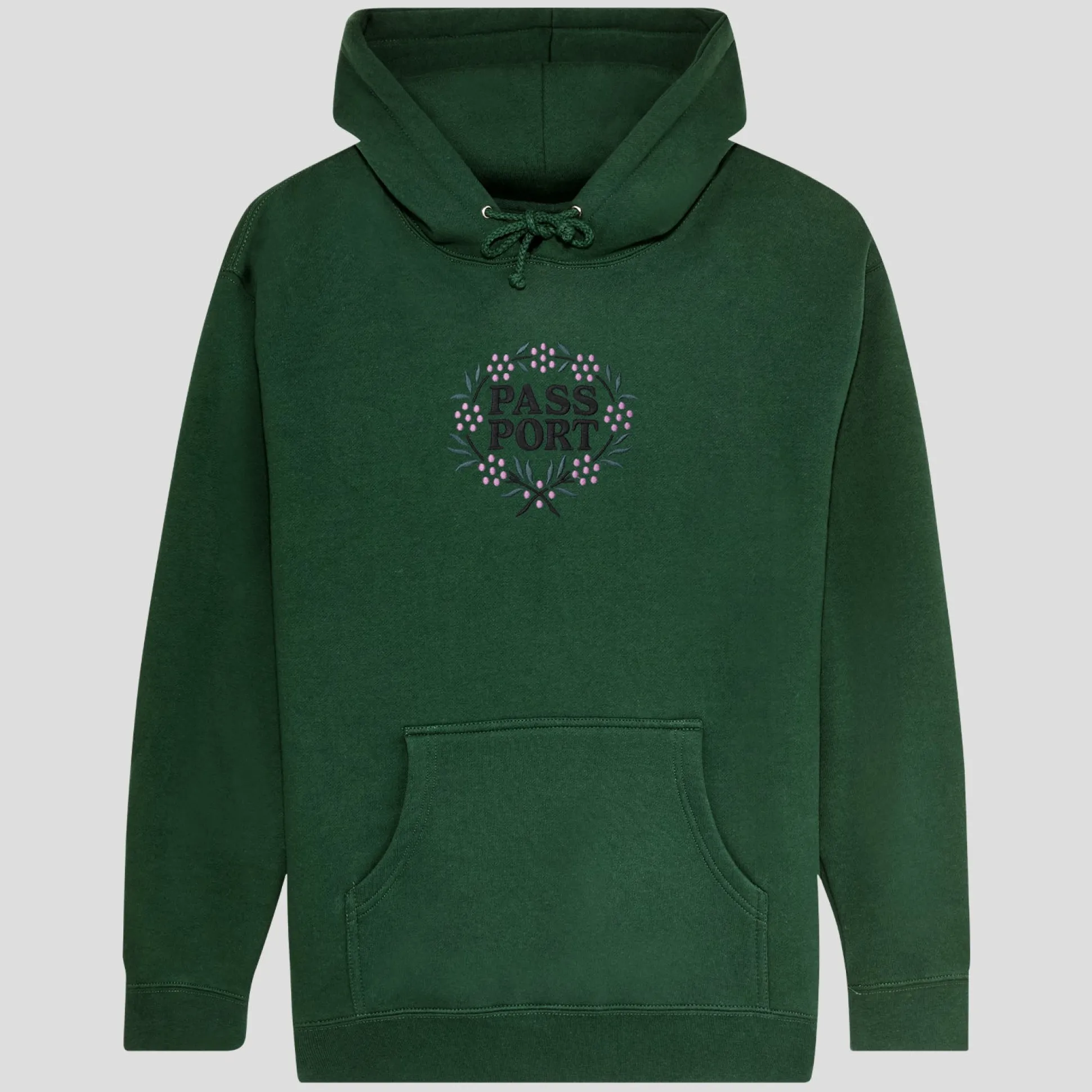 Pass~Port Wattle Hoodie - Forest Green