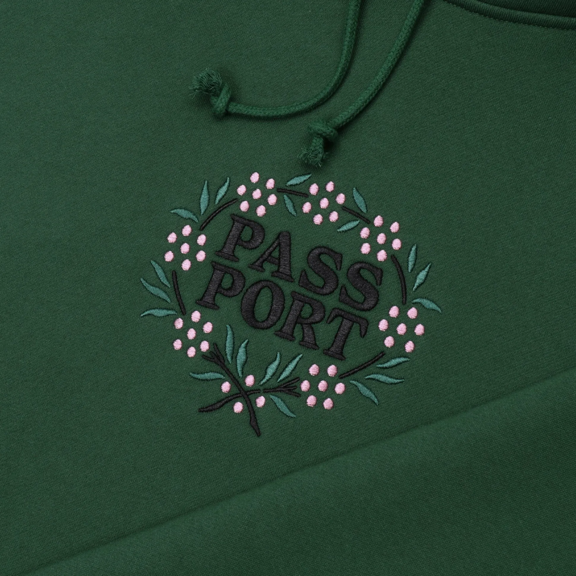 Pass~Port Wattle Hoodie - Forest Green