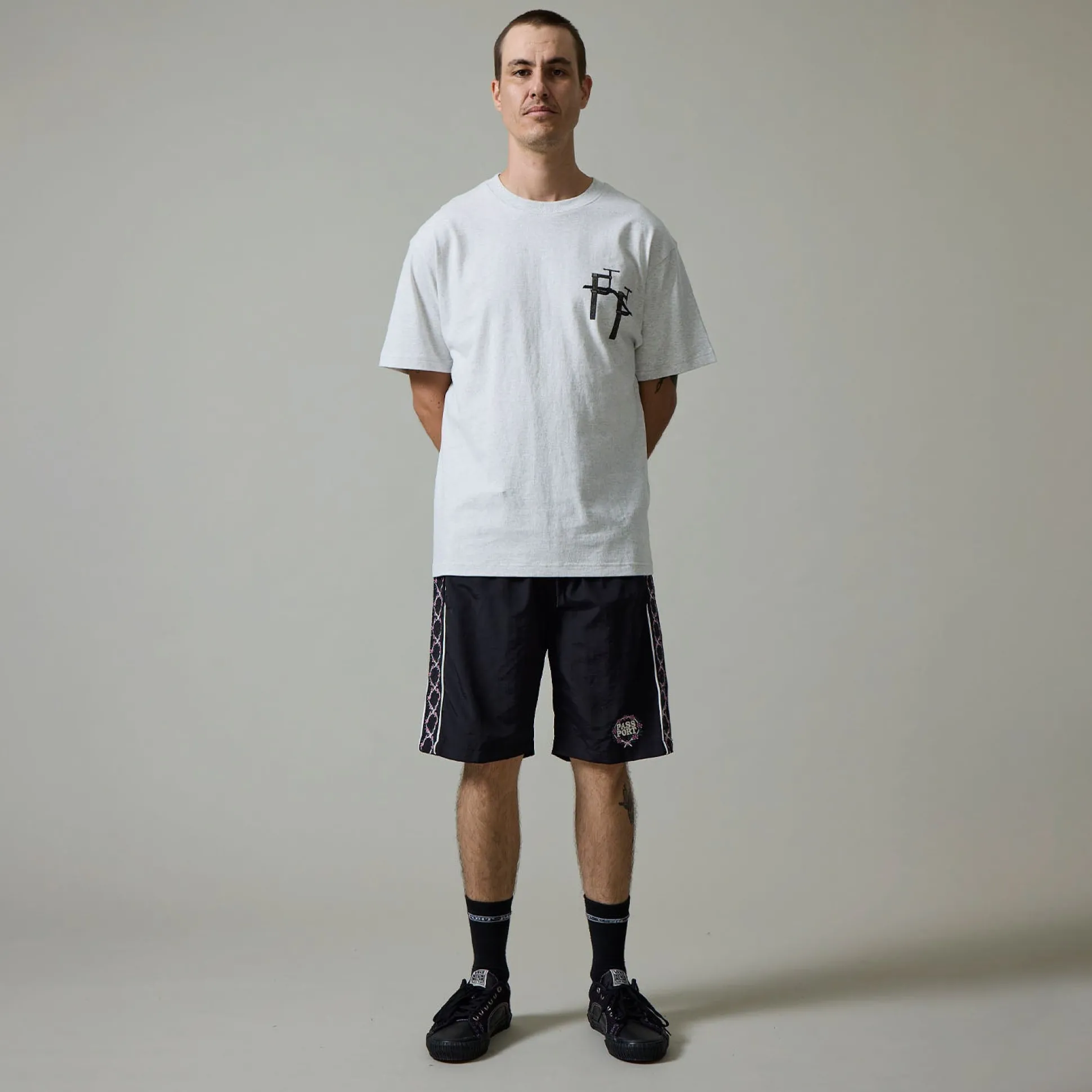 Pass~Port Wattle RPET Casual Short - Black