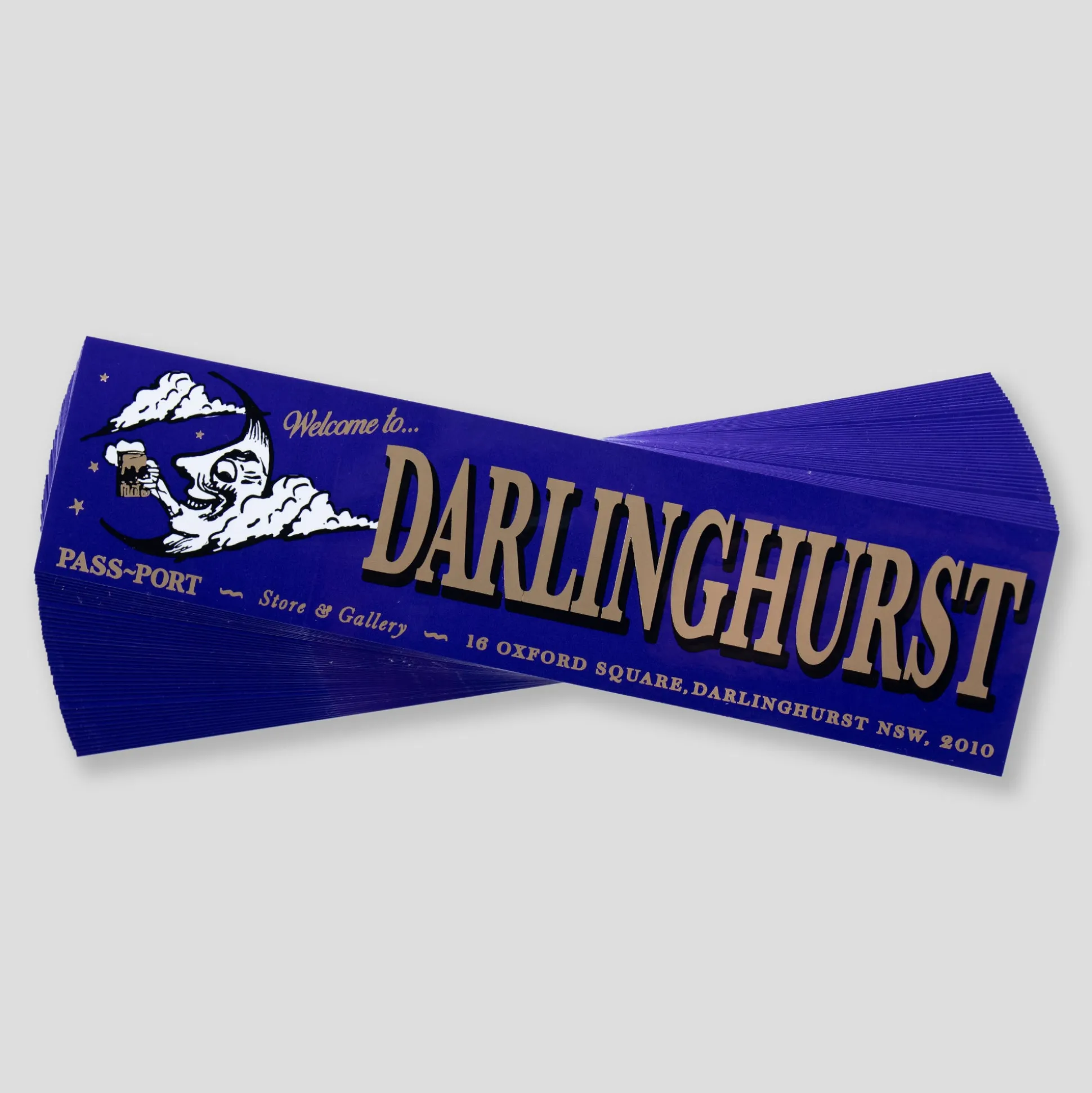 Pass~Port Welcome To Darlinghurst Bumper Sticker