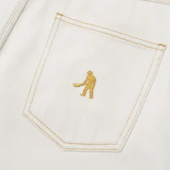 Pass~Port Workers Club Denim Short - Ecru