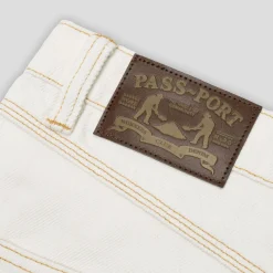 Pass~Port Workers Club Denim Short - Ecru