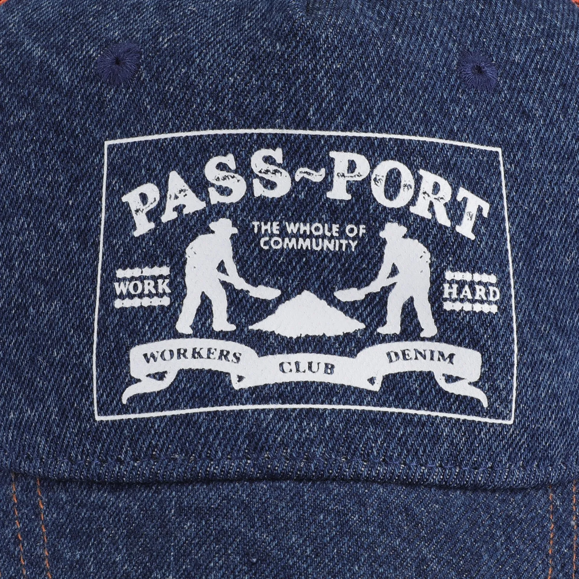 Pass~Port Workers Club Denim Packers Trucker - Dark Indigo