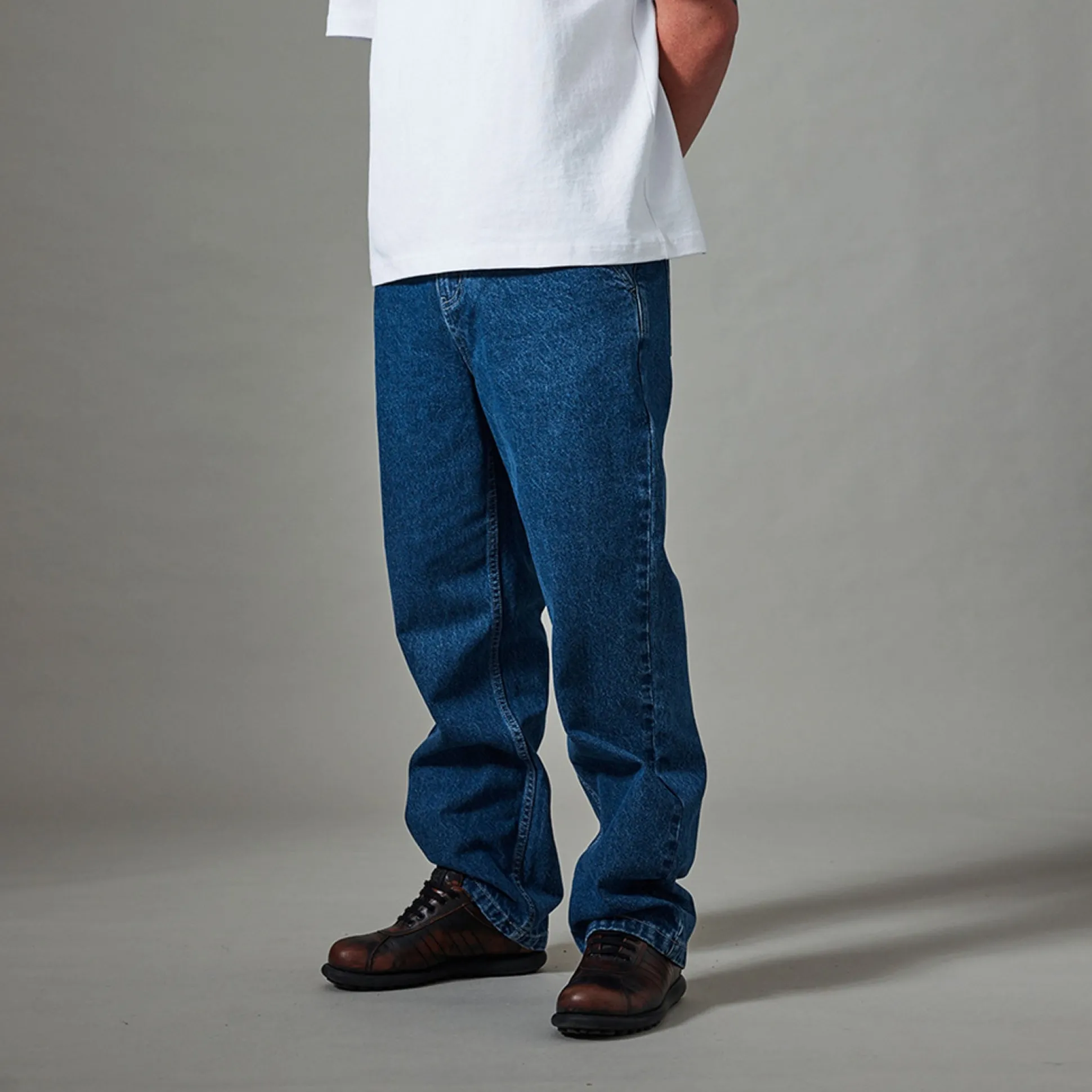 Pass~Port Workers Club Denim Jean - Washed Dark Indigo