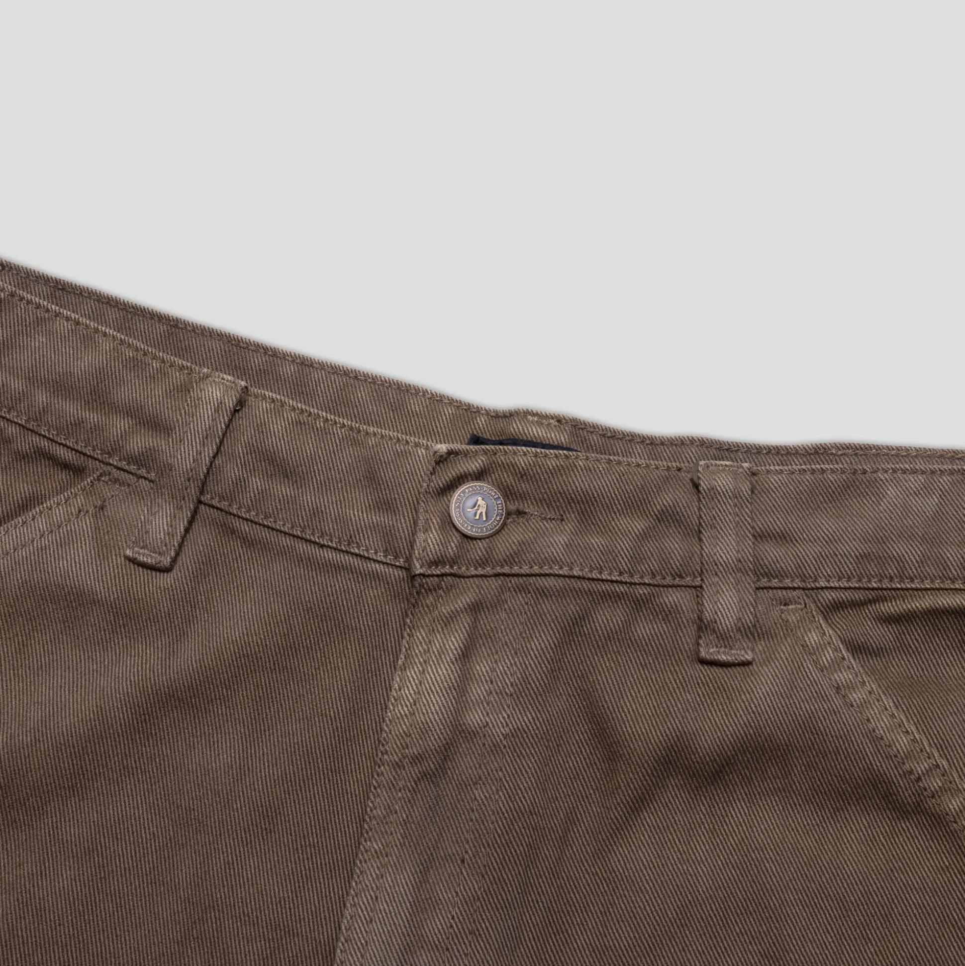 Pass~Port Workers Club Short - Washed Brown