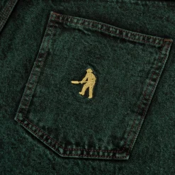 Pass~Port Workers Club Short - Dark Green Over-Dye