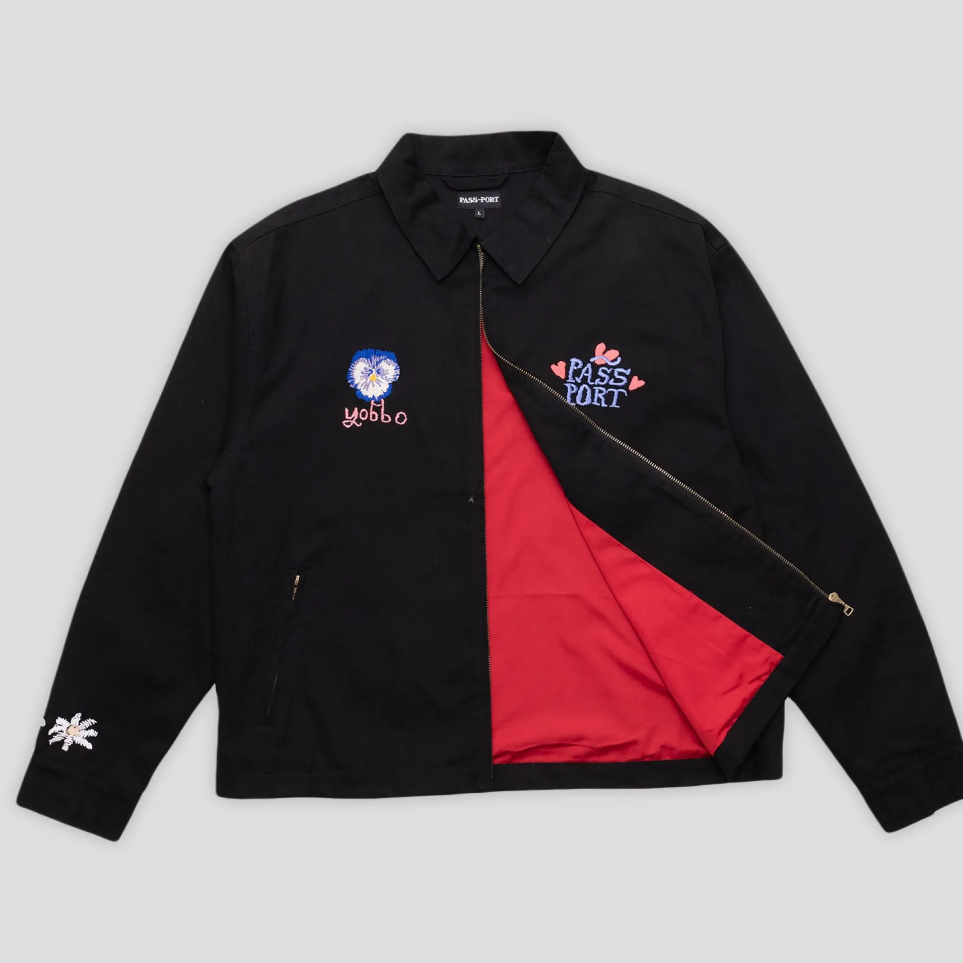 Pass~Port Yobbo Workers Jacket - Black