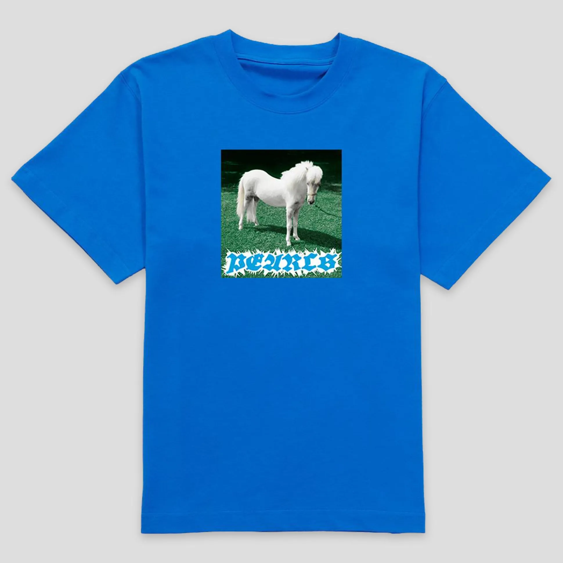 Pearls Skateboards Pony Tee - Royal Blue