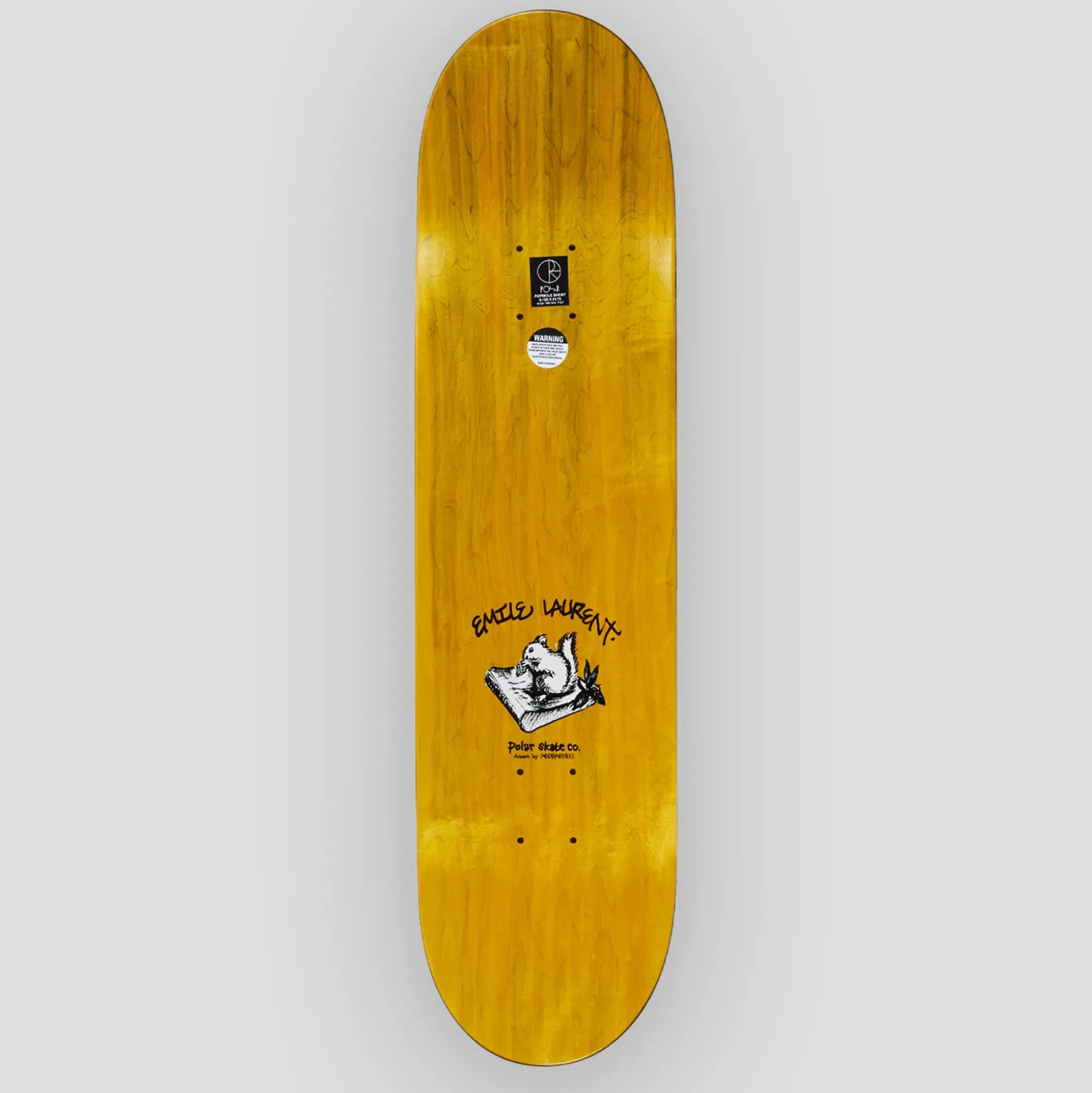Polar Skate Co. Emile Laurent Burnside 2084 Deck