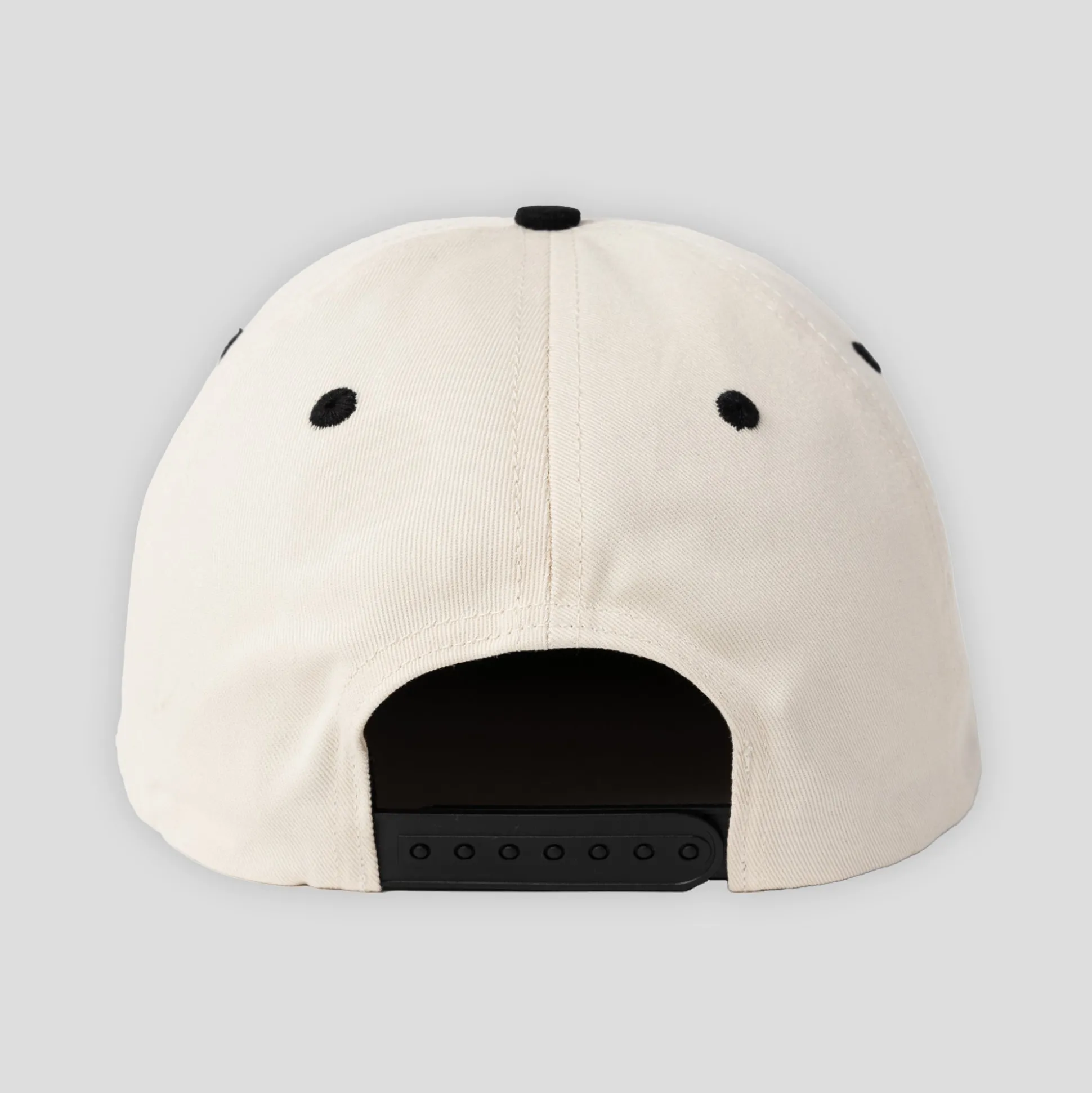 Quartersnacks Journalist Cap - Cream / Black