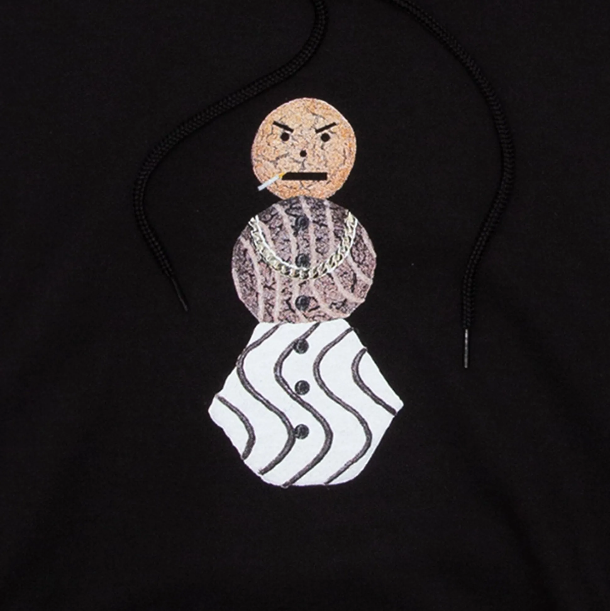 Quartersnacks Snackman Hood - Black