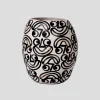 Rittle Large Vase - Black Speckle