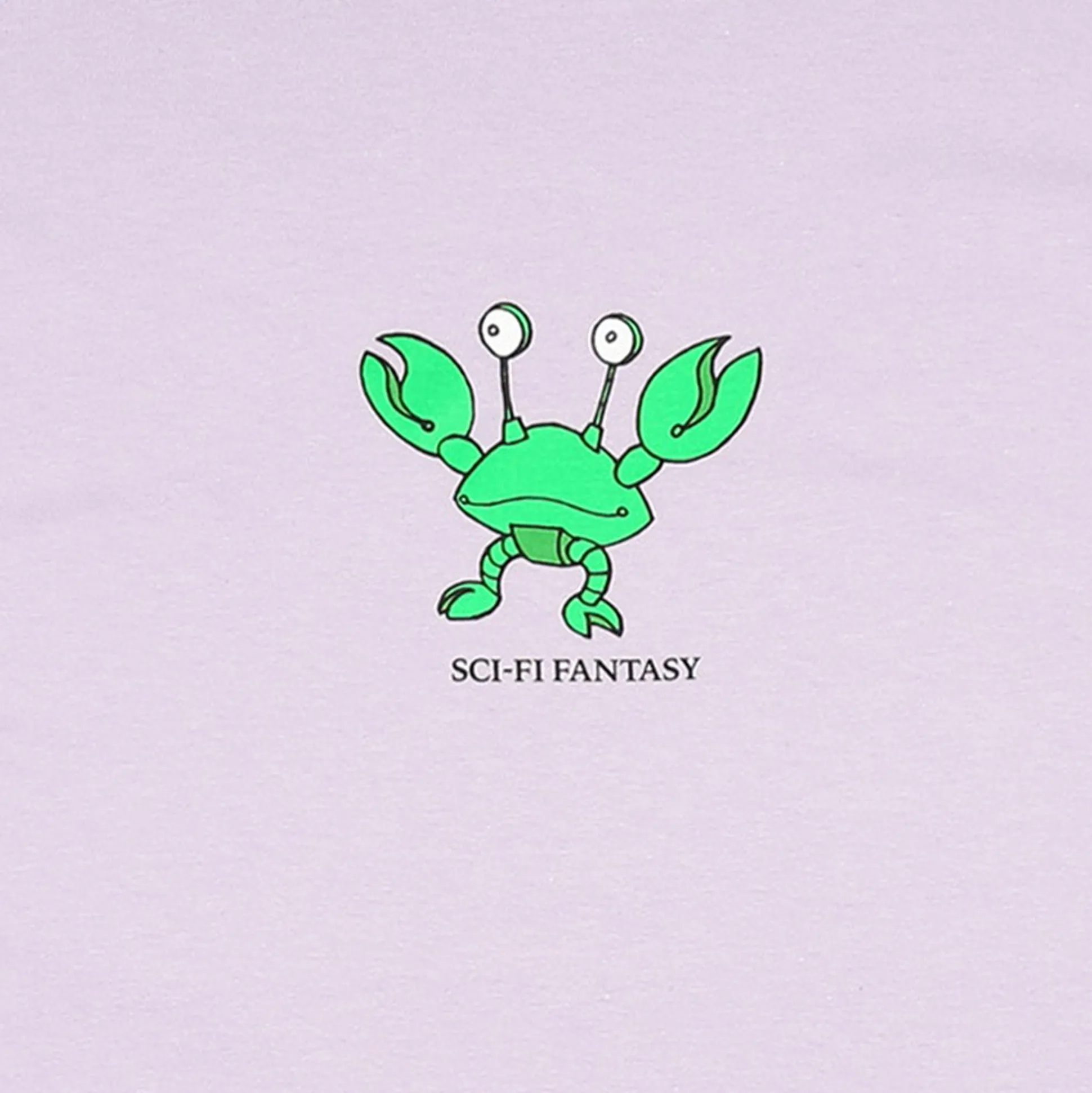 Sci-Fi Fantasy Crab T-Shirt - Orchid