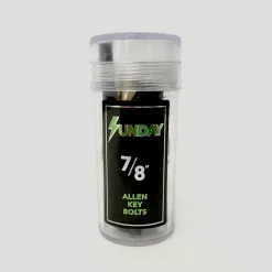 Sunday Hardware 7/8" Deck Bolts - Black / Silver
