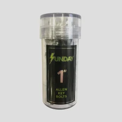 Sunday Hardware 1" Deck Bolts - Black / Silver