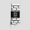 WKND Brick Socks - White / Charcoal / Black