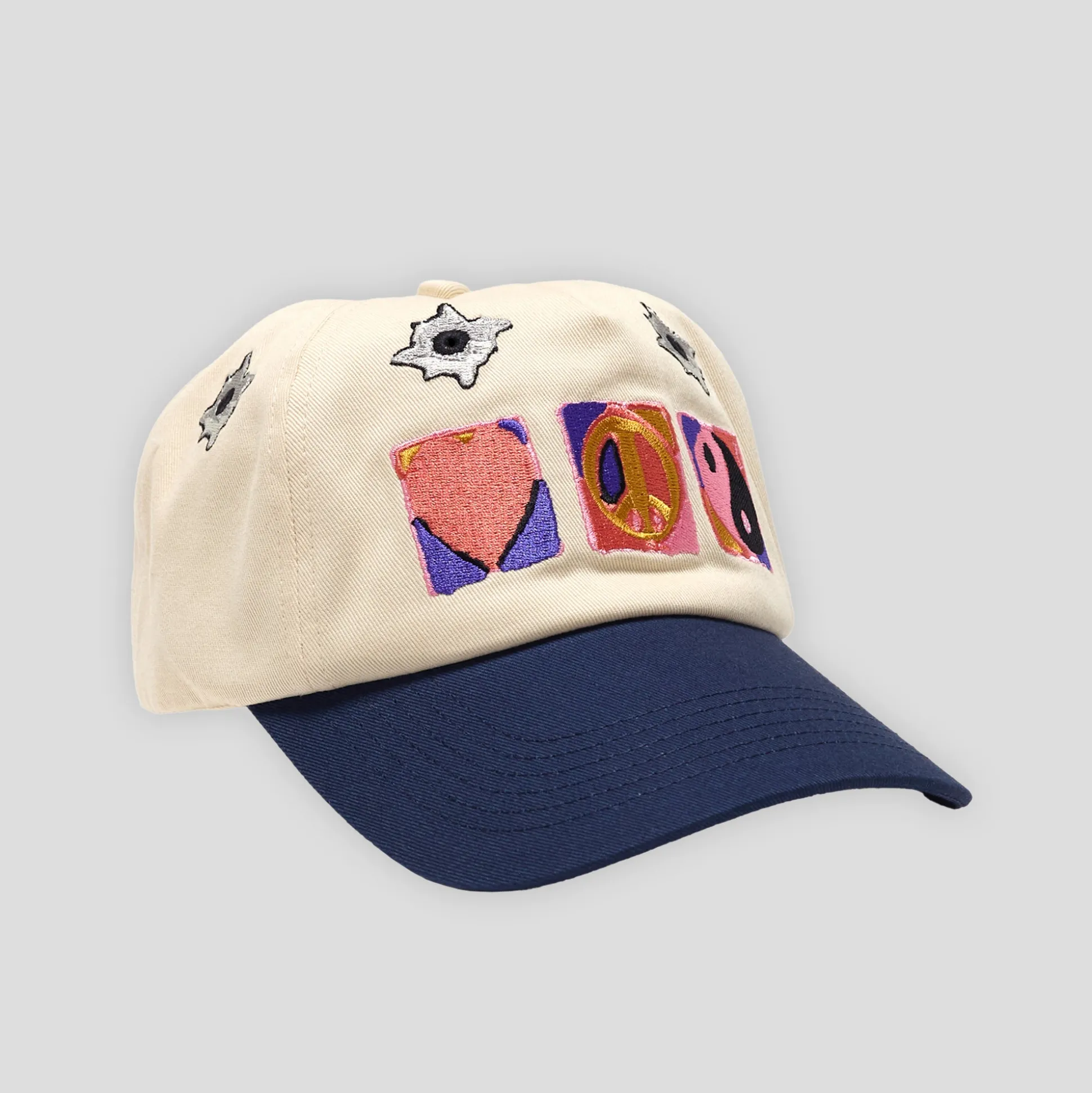 WKND Third Eye Bent Brim 5-Panel Hat - Natural